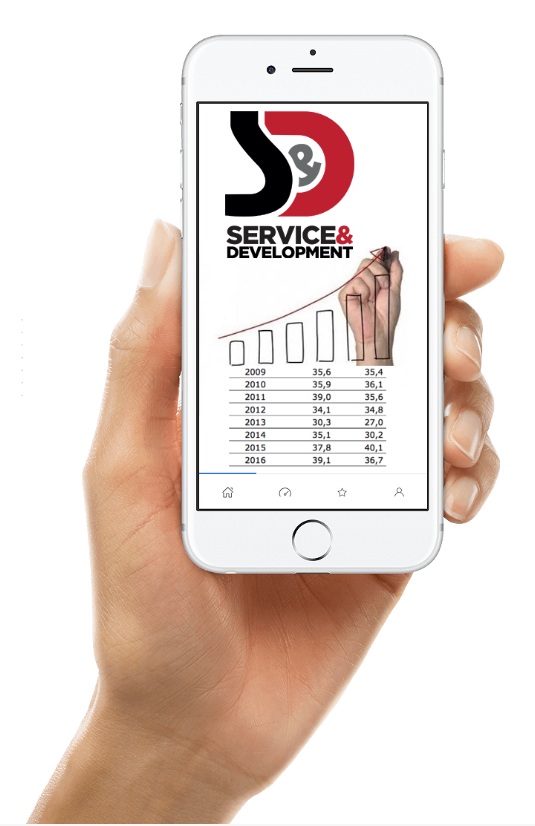 S&D - Sito mobile in mano